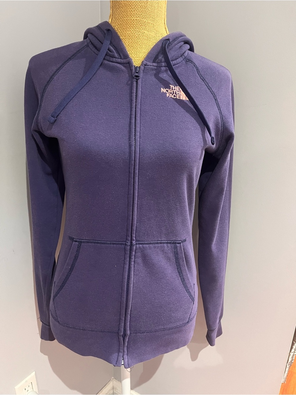The North Face Women's Deep Purple Full-Zip Hooded Sweatshirt